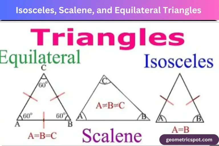 Explain Isosceles, Scalene, and Equilateral Triangles |  Complete Guide