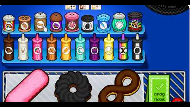 Papa's Donuteria -  Play It Online At Geometric Spot