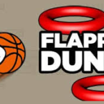 Play Flappy Dunk On Geometric Spot