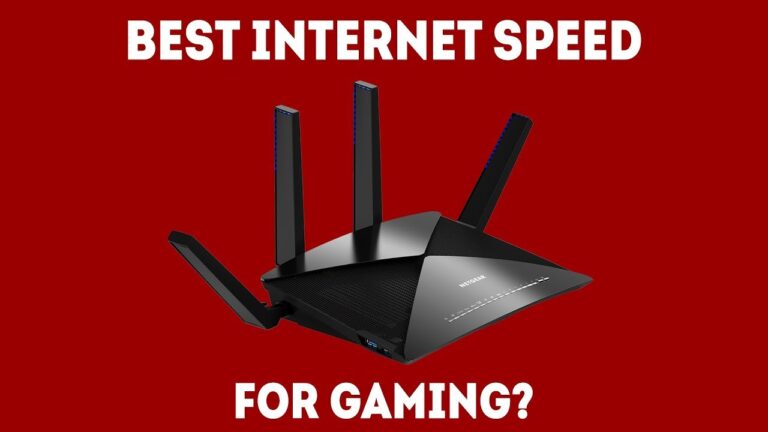 Best Internet speed for Gaming